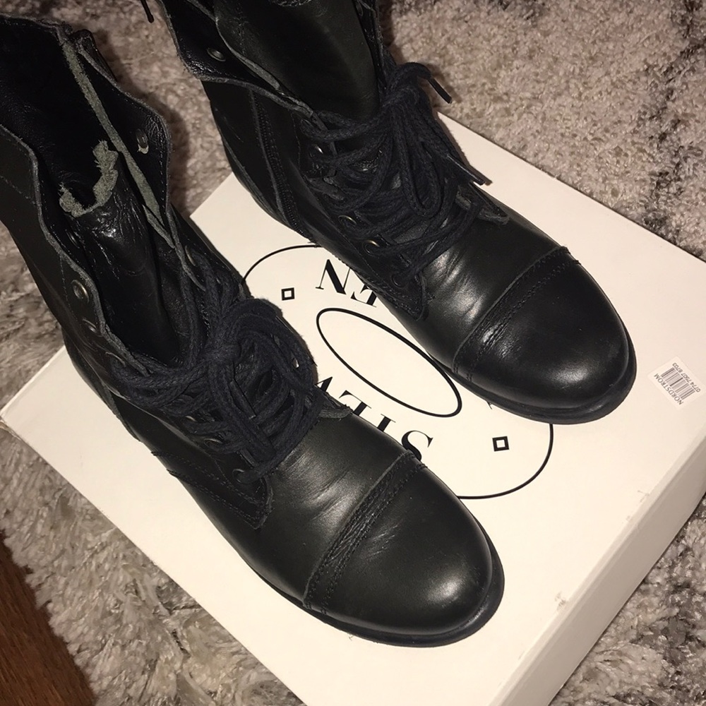 Steve Madden Troopers Combat Boots